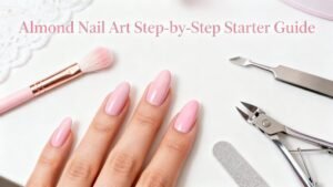 Almond Nail Art Step by Step Starter Guide