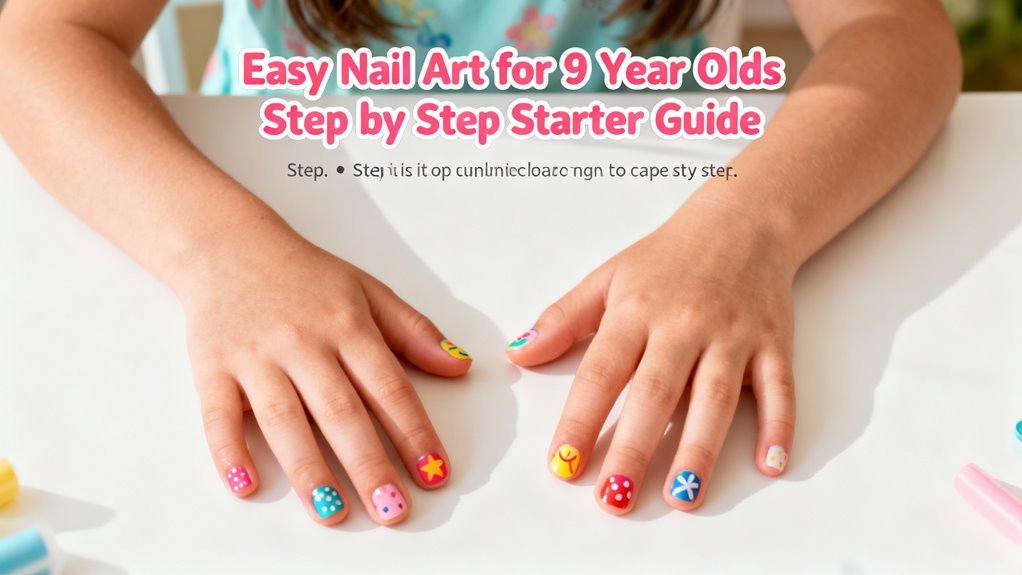 beginner nail art steps