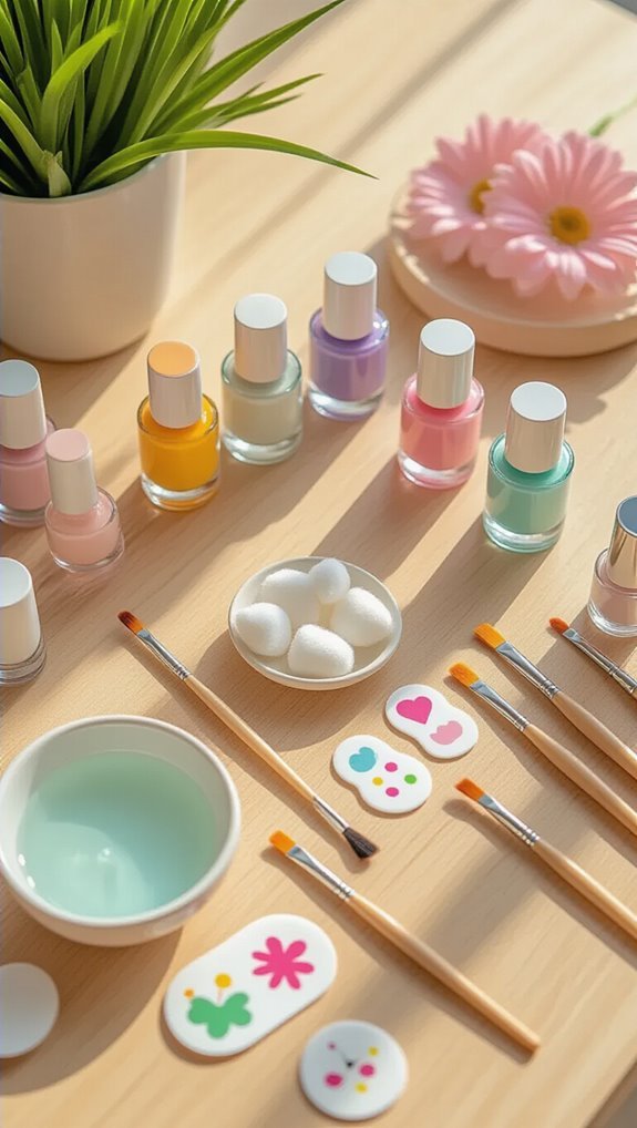 child safe nail art kit