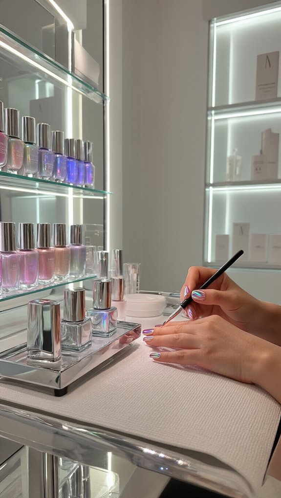 chrome and holographic mastery