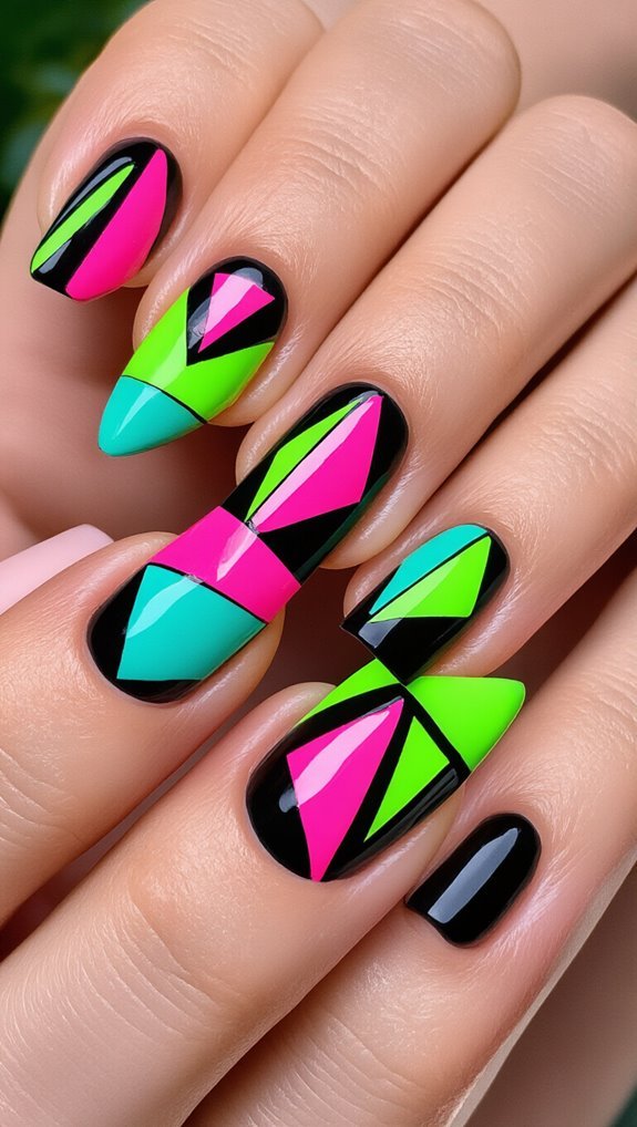 retro geometric modernized minimalism