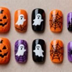 spooky manicure design inspirations