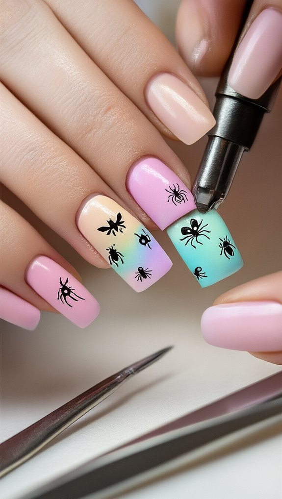 stamped hollow knight motifs