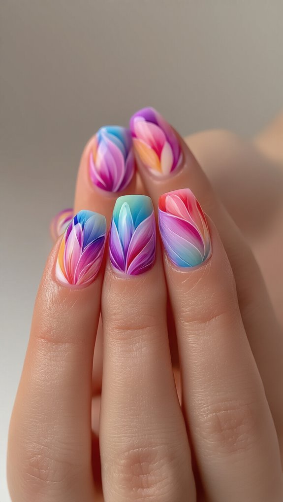 strategic color placement transforms blooms