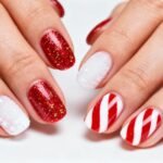 three festive christmas nailart