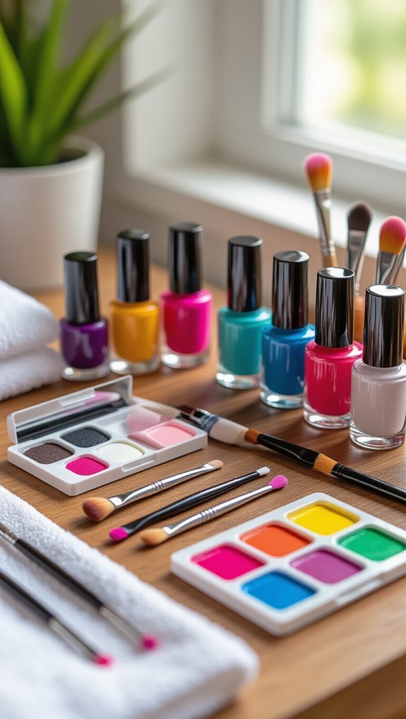 tools for precise summer nails