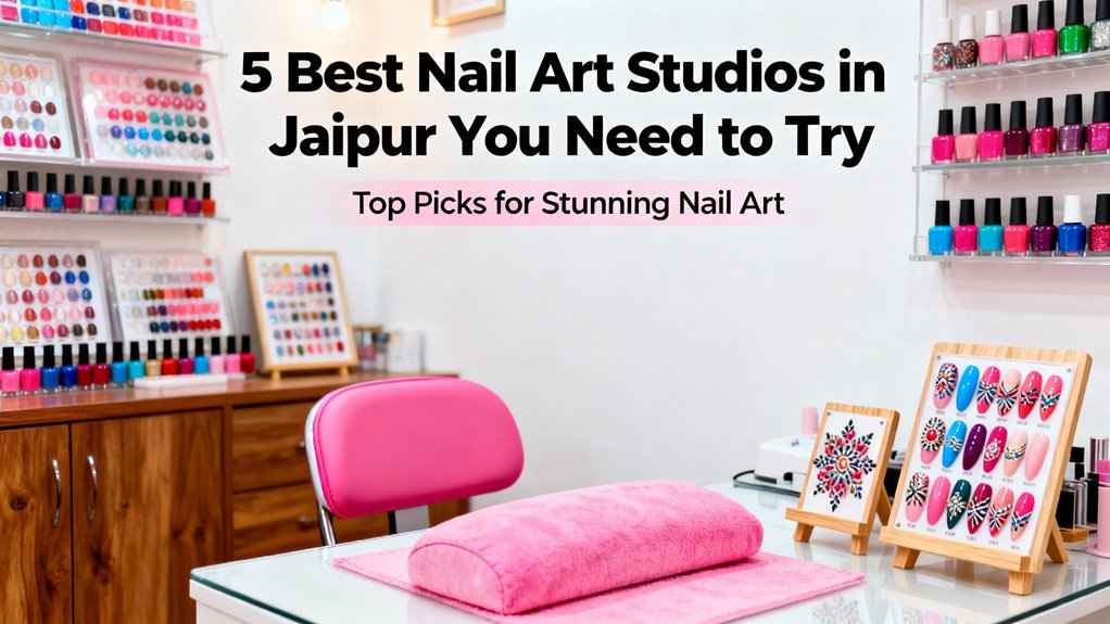 top nail studios jaipur