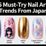 trendy japanese nail art